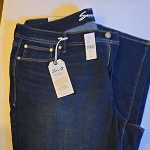 Seven7 Women's Indigo Boot Cut Jeans